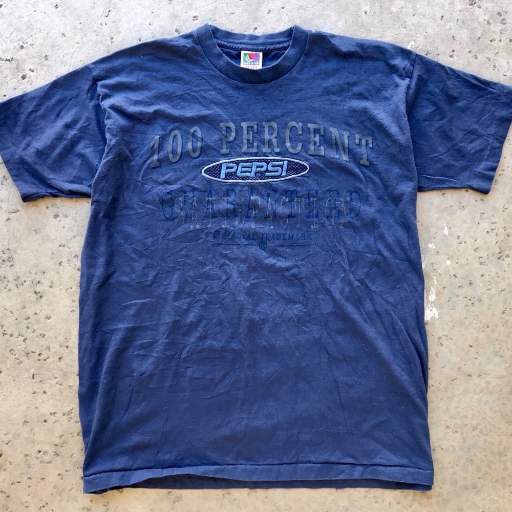 Pepsi Cola True Vintage Single Stitch Promo Tee